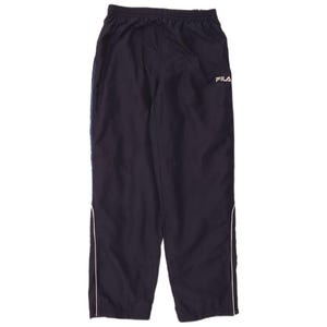 Pantalones de chándal Fila para hombre, talla grande, azul marino, poliéster imagen 1