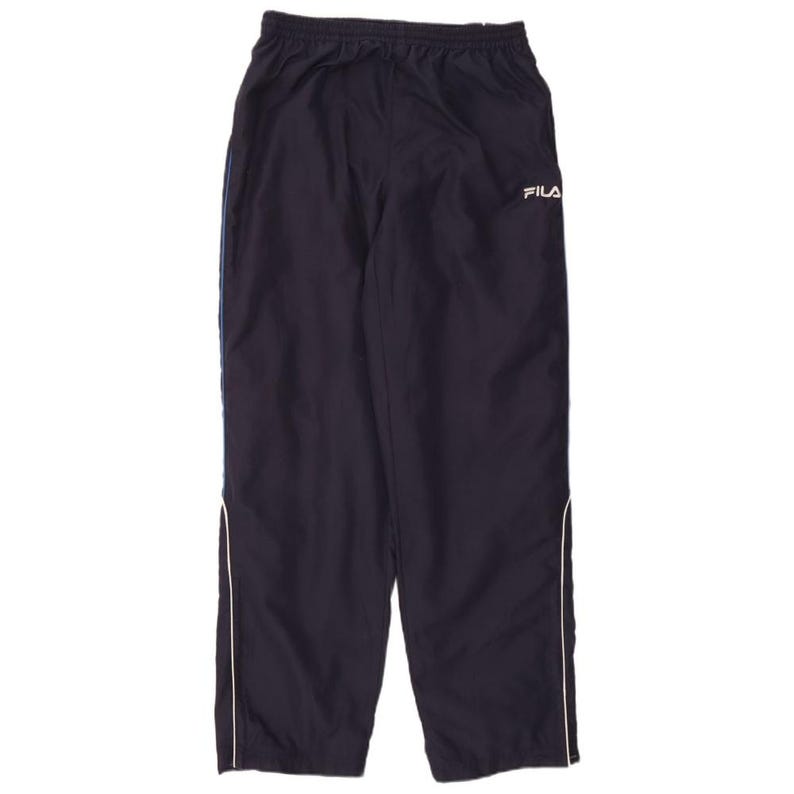 Pantalones de chándal Fila para hombre, talla grande, azul marino, poliéster imagen 1