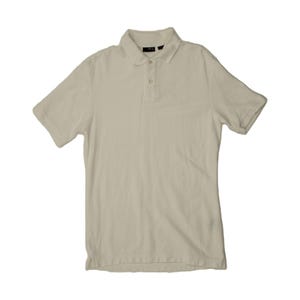 Fila Herren Poloshirt mittelgroß aus weißer Baumwolle Bild 1