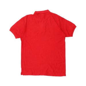 Polo Fila para hombre, pequeño, rojo, de algodón imagen 2