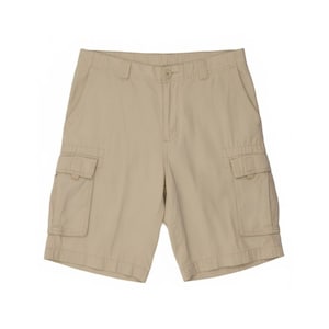 Fila Mens Cargo Shorts Large W34 Off White Cotton image 1