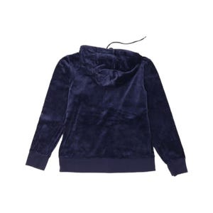 Fila grafische damestrui met rits en hoodie UK 14 medium marineblauw polyester afbeelding 2