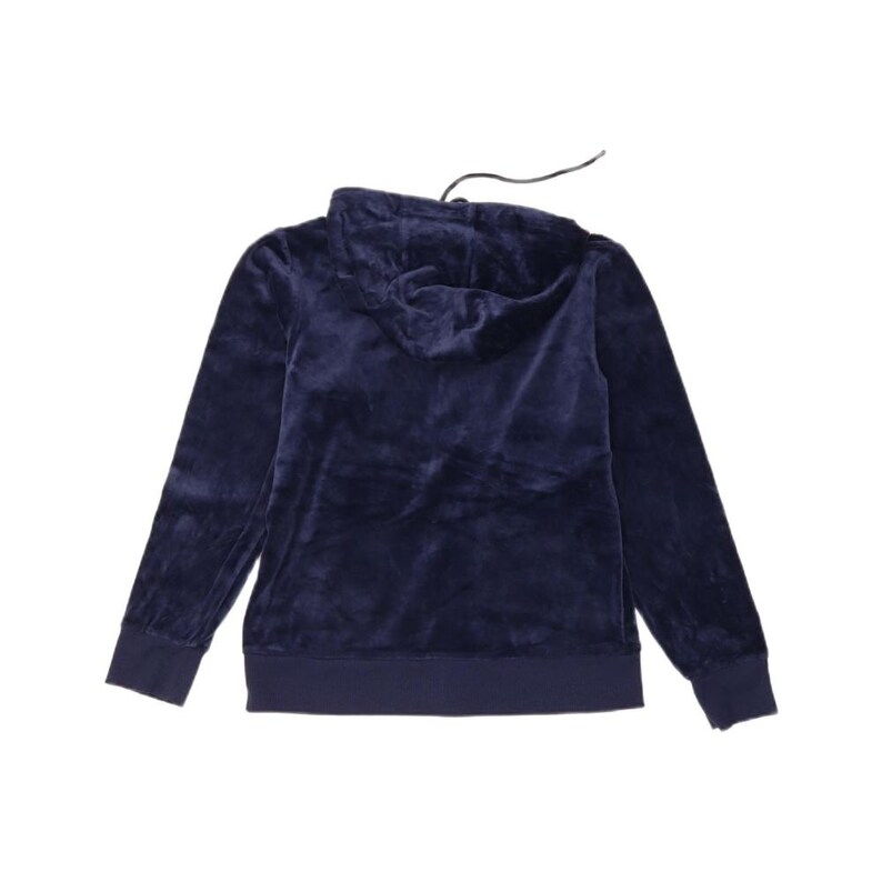 Fila grafische damestrui met rits en hoodie UK 14 medium marineblauw polyester afbeelding 2