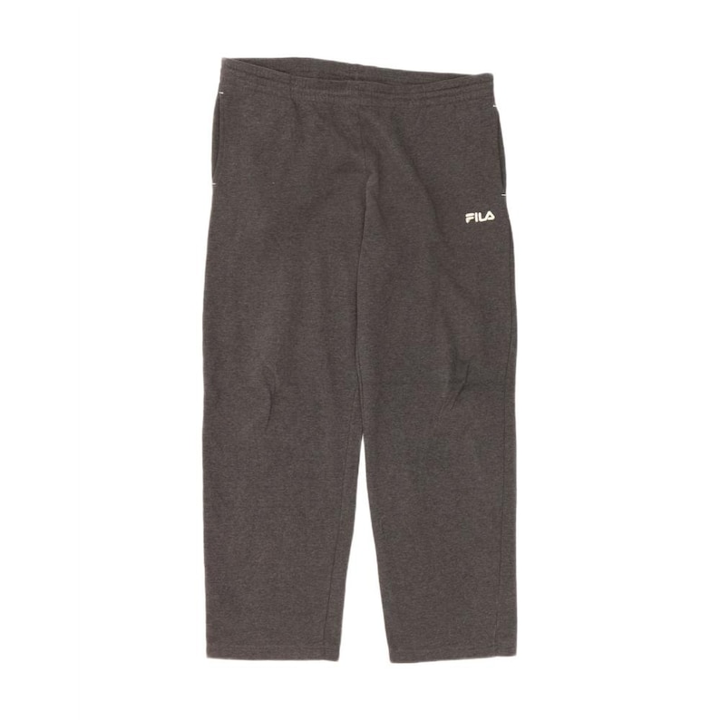 Fila mens tracksuit trousers large grey image 1