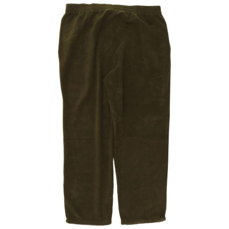 Fila mens fleece tracksuit trousers XL green polyester image 2