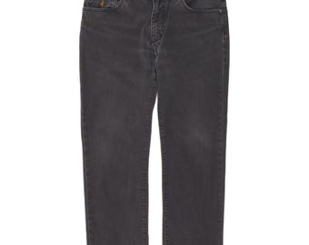 Pantalones casuales de corte recto para hombre Marlboro Classics, talla W32, L27, color gris.