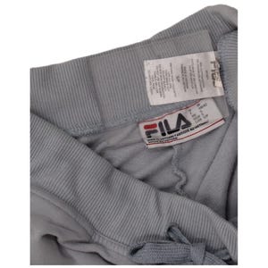 Pantalones de chándal Fila para mujer, talla 10 (Reino Unido), algodón, color azul imagen 4