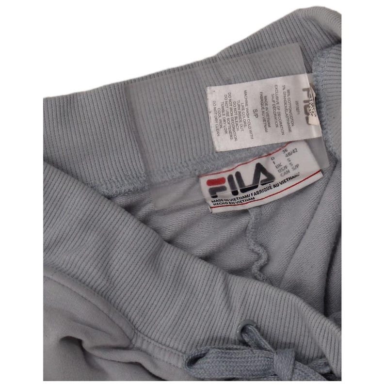 Pantalones de chándal Fila para mujer, talla 10 (Reino Unido), algodón, color azul imagen 4