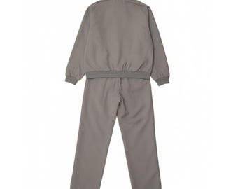 Fila womens full tracksuit UK 14 medium  grey polyester