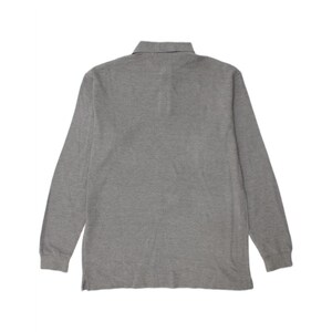 Polo à manches longues Fila pour homme IT 52 grand coton gris image 2