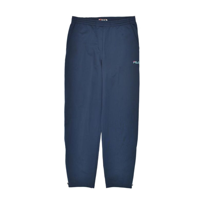 Fila womens tracksuit trousers IT 48 XL navy blue polyester image 1