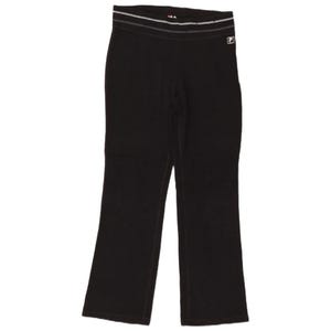 Fila womens tracksuit trousers UK 14 large black cotton image 1