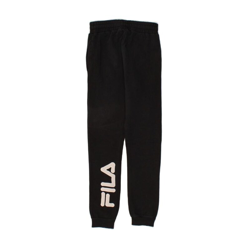 Pantaloni da tuta da uomo Fila con grafica, joggers, XS, in cotone nero immagine 2