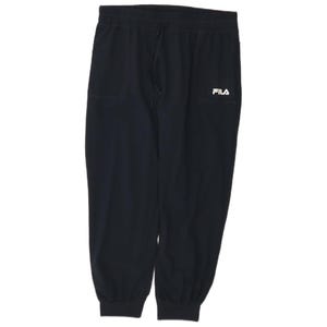Fila Womens Tracksuit Trousers Joggers UK 12 Medium Navy Blue Polyester image 3