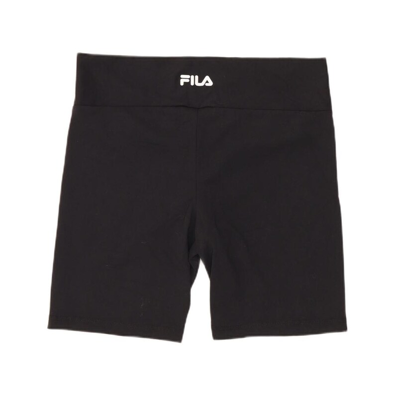 Fila Sportshorts Dames UK 14 Large zwart nylon afbeelding 2