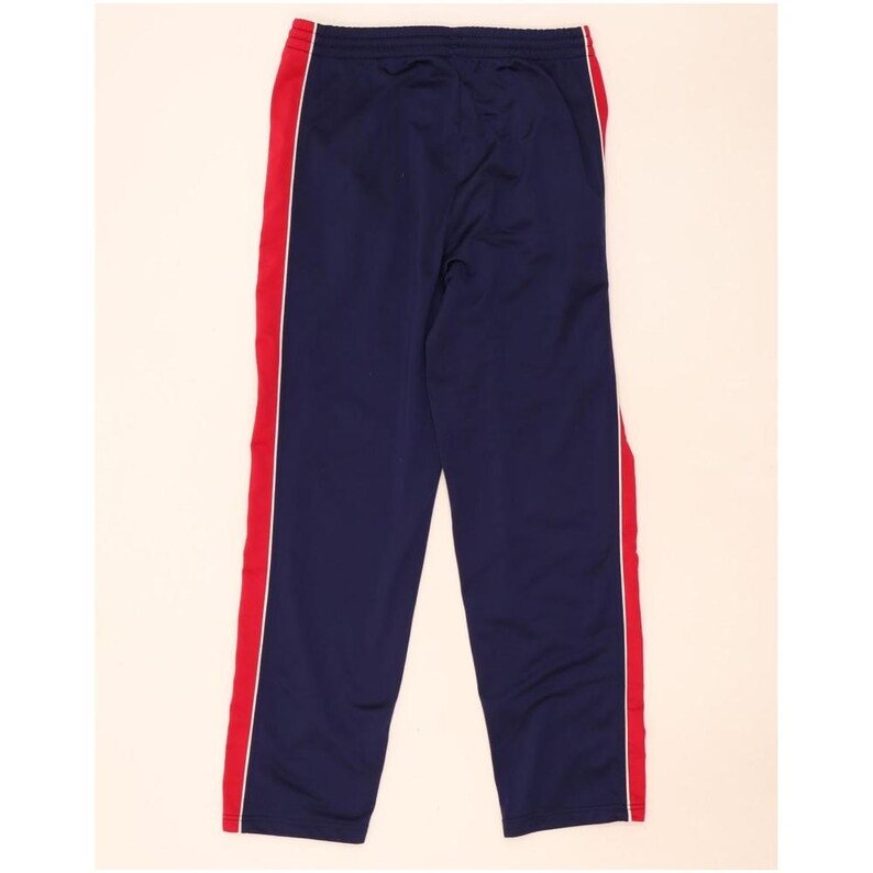 Fila Mens Tracksuit Trousers IT 48 Medium Navy Blue Colourblock Polyester image 4