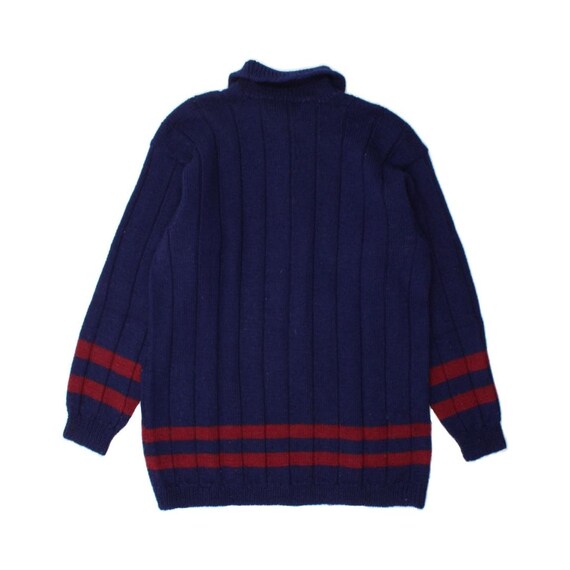 Rollkragenpullover Herren Rollkragenpulli Dunkelblau JACK AND