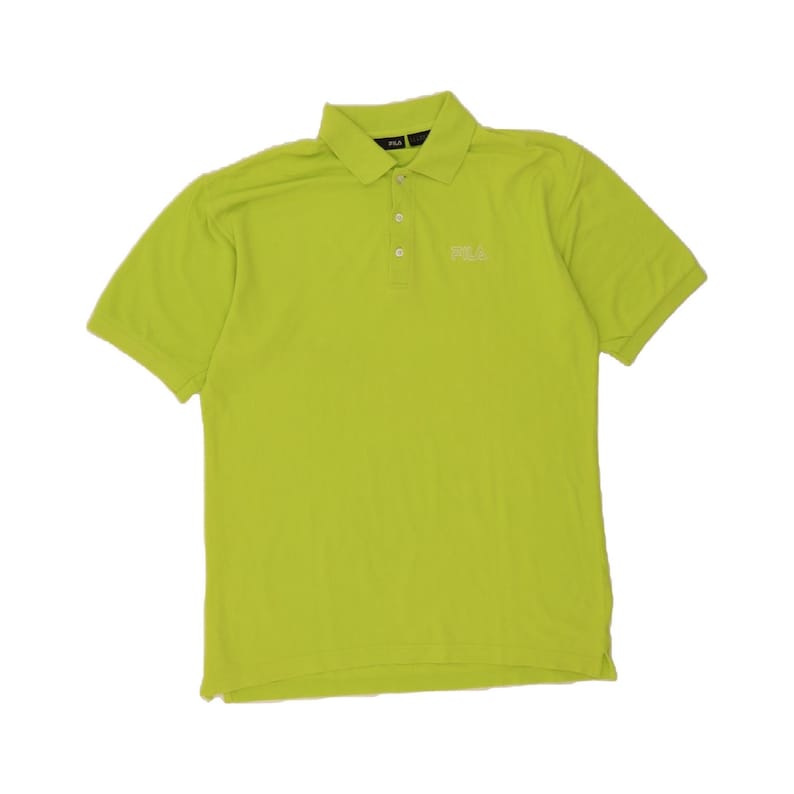 Fila mens polo shirt XL green image 1