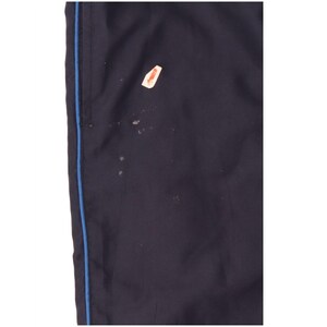 Pantalones de chándal Fila para hombre, talla grande, azul marino, poliéster imagen 3