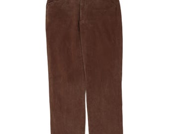 Marlboro Classics Męskie Proste Spodnie Casualowe EU 48 Średnie W34 L30 Brązowe