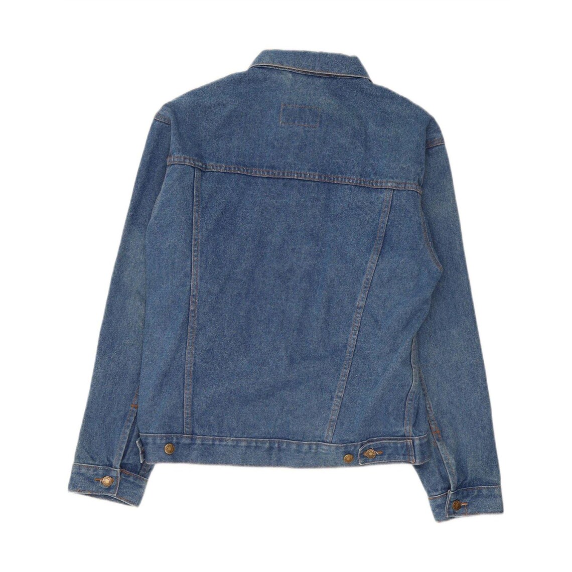 Vintage Mens Denim Jacket UK 36 Small Blue, foto 2 di 3