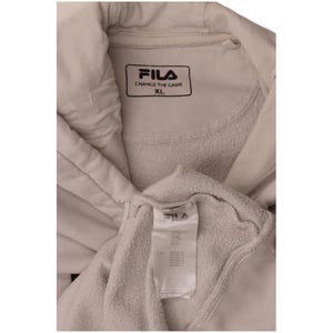 Fila Herren Kapuzenpullover XL weiß Baumwolle Bild 6