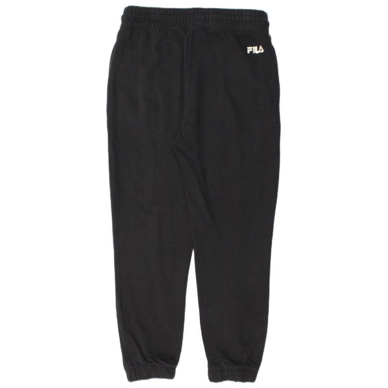 Fila Herren Trainingshose Jogginghose Medium schwarz Baumwolle Bild 2