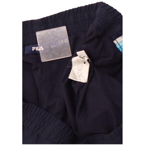 Fila mens tracksuit trousers medium navy blue polyester image 3
