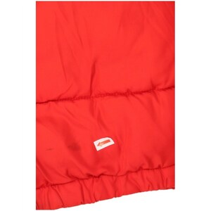 Fila mens graphic hooded padded jacket UK 38 medium red colourblock image 5