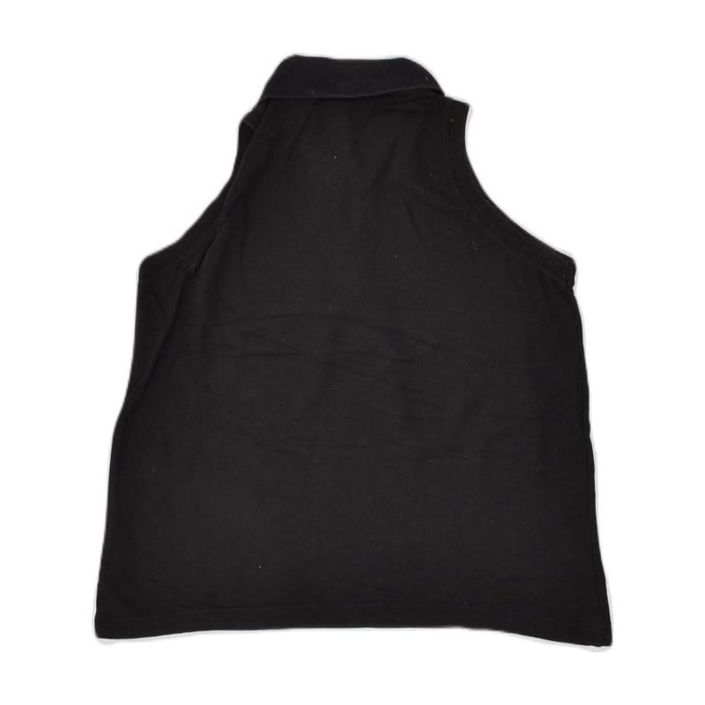 Fila Damen Poloshirt ärmellos US 6 Medium schwarz Bild 2