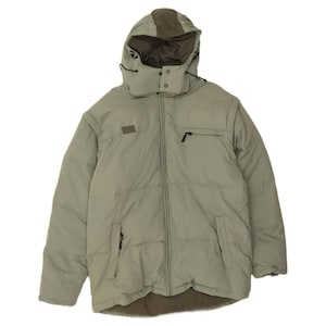Chaqueta acolchada con capucha Fila para hombre, talla 42 XL, verde, poliamida imagen 1