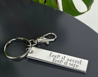 Keep It Secret Keep It Safe Keychain | LOTR | Gandalf Key Chain | Book Nerd | Lord of the Rings