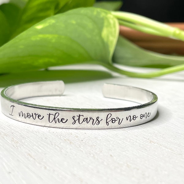 I Move the Stars For No One | Labyrinth Movie | Jareth the Goblin King | Labyrinth Gift | The Goblin King Bracelet