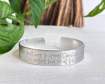 The Best Way To Spread Christmas Cheer Is Singing Loud For All To Hear | Buddy The Elf | Ugly Christmas Sweater Party | Christmas Jewelry