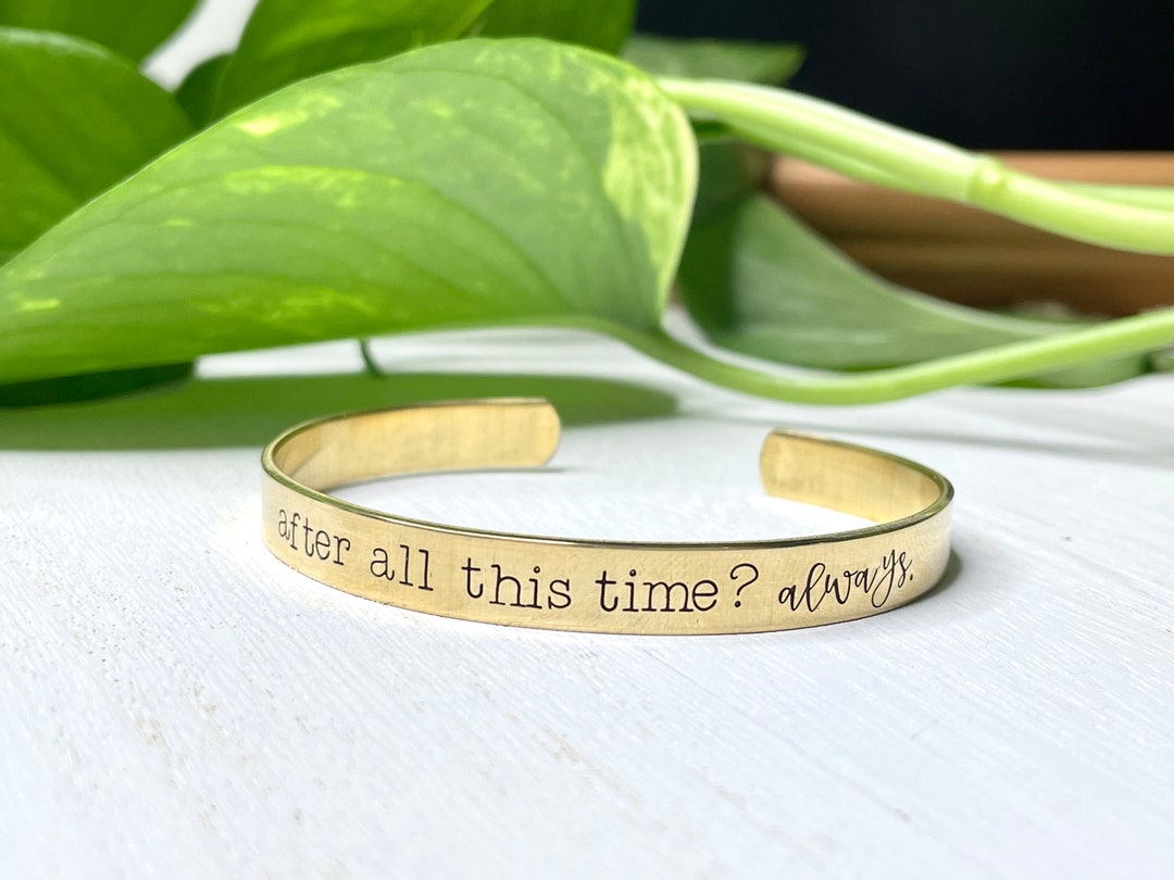 After All This Time Always Bracelet Snape Potter Jewelry
