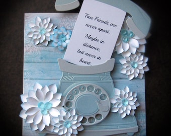 Floral Card for any Occasion with a protective box