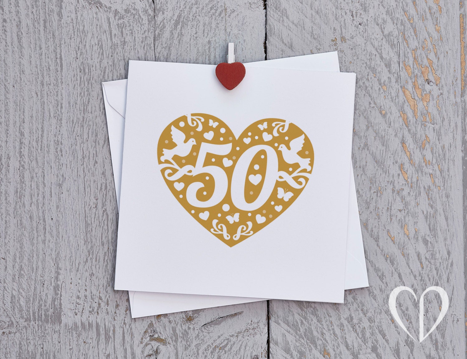 Goldenen Hochzeitstag 50 Hochzeitstag 50 Jahre 50-Karte | Etsy