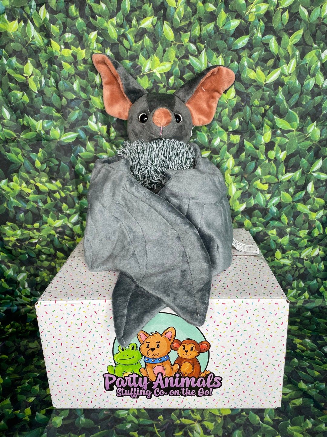 WEIGHTED Stuffed Bat Weighted Stuffed Animal Weighted Plush 14 16