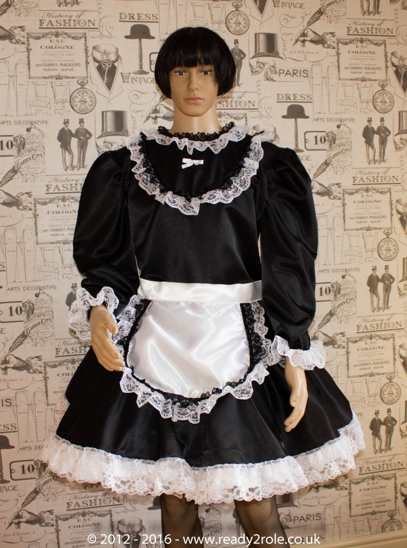 Satin Maid Dress