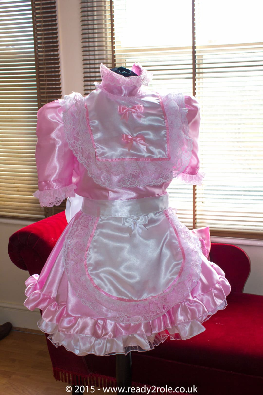 Sissy Dress the High Neck Full of Frills Lockable Etsy