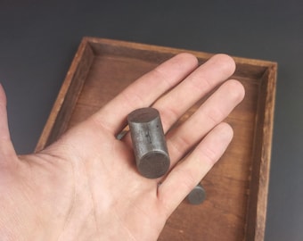 Steel 1-sided dice - ø20mm - pack of 6