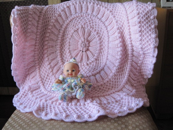 handmade crochet baby blanket