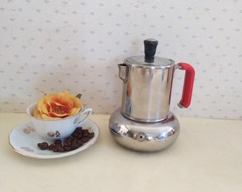 Lavazza Principessa Gold Coffee Maker: Italian Moka Pot With 24K