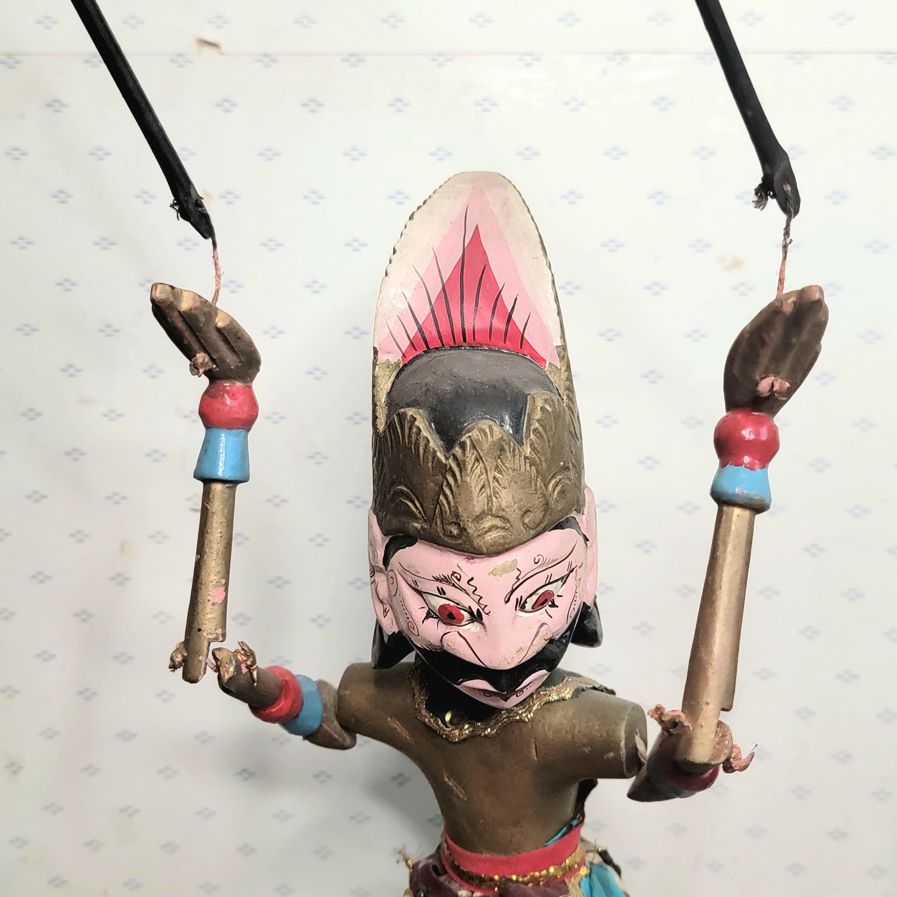 ビンテージ インドネシアのワヤン人形、ワヤン人形 - Etsy 日本