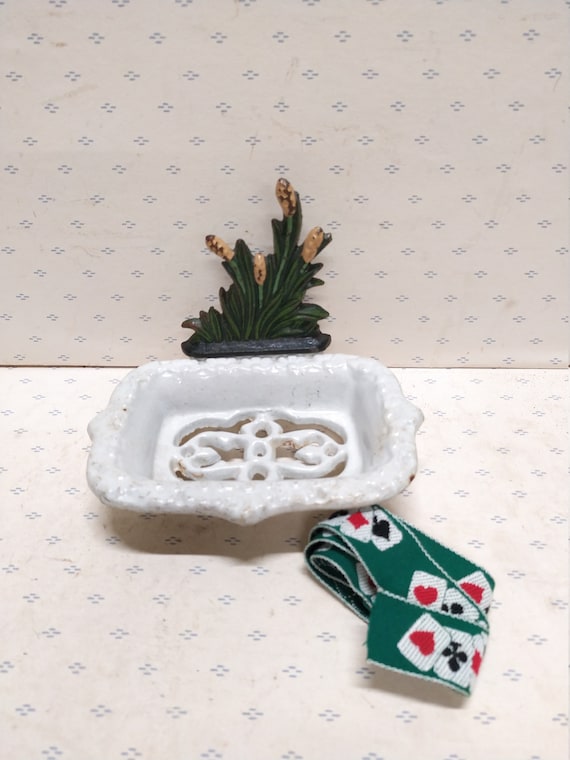 Porte-savon en fonte à la croix occitane - - Oc Pertot