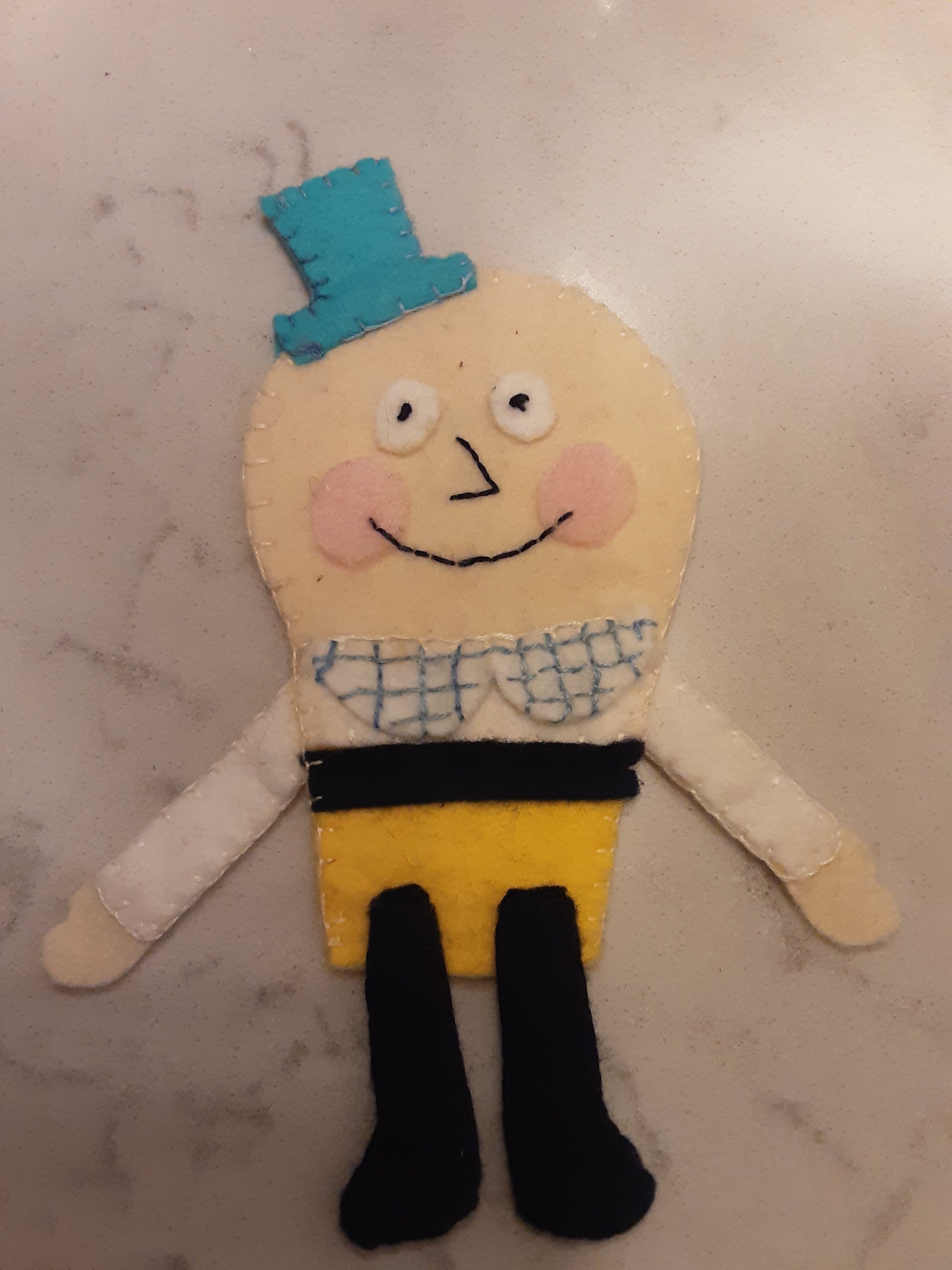 Humpty Dumpty Finger Puppets Etsy