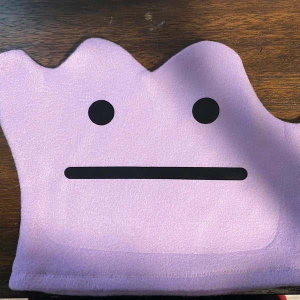 Pokemon inspired Ditto cosplay hat