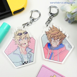 Kingdom Hearts CHARMS! Sora & Roxas - Skaters Version