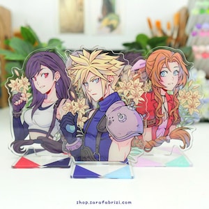 FINAL FANTASY VII Remake Acrylic Stand - Cloud, Tifa, Aerith, Zack, Sephiroth