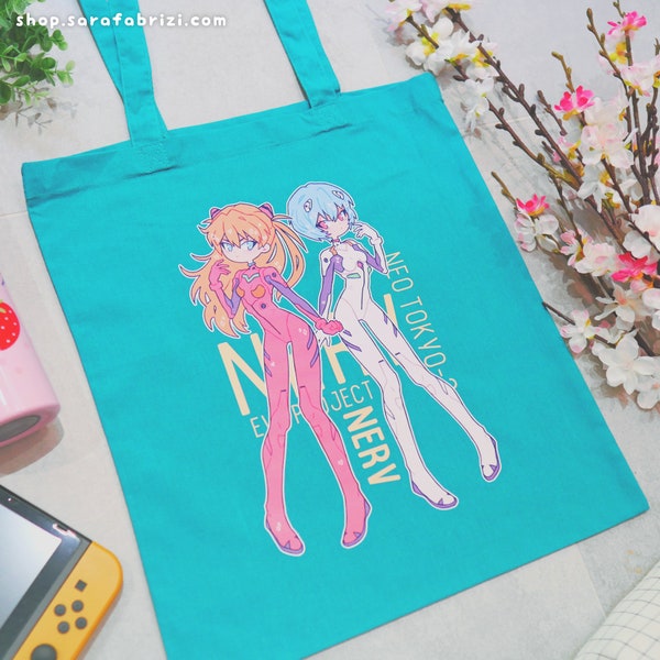 Asuka & Rei TOTE BAG // Evangelion